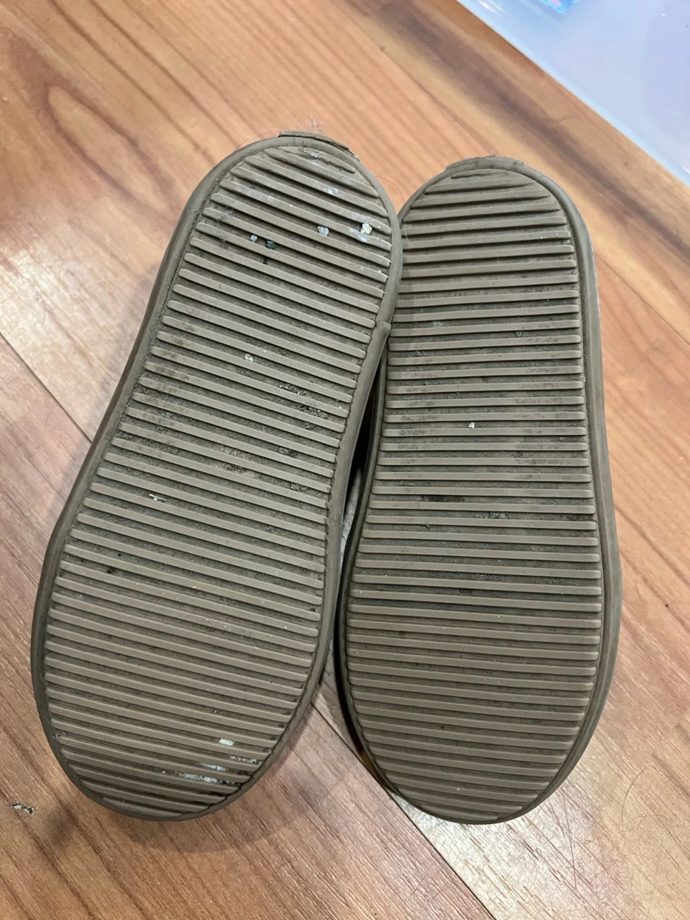 Old Navy Light Tan Suede Boat Shoes